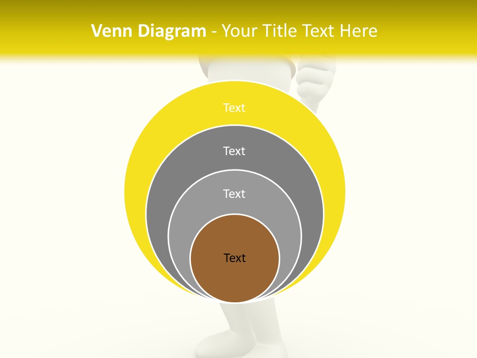 Worker Like Orange PowerPoint Template