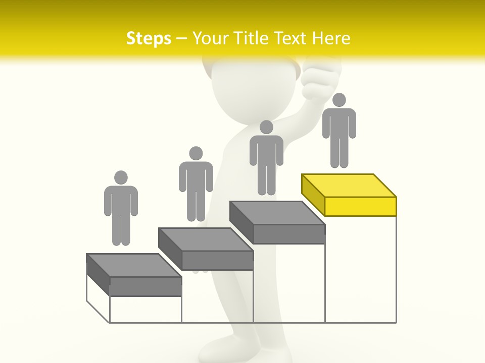 Worker Like Orange PowerPoint Template