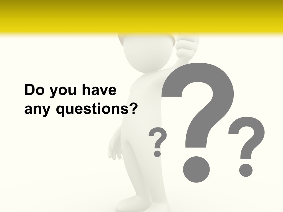 Worker Like Orange PowerPoint Template