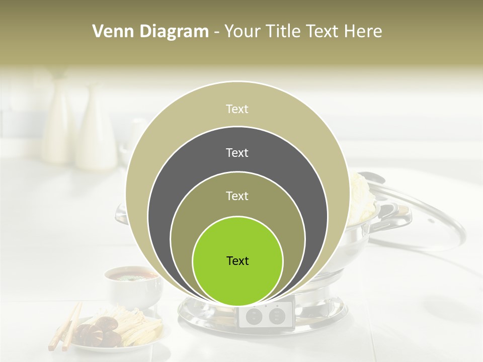 Lettuce Japanese Food Aluminum Pot PowerPoint Template