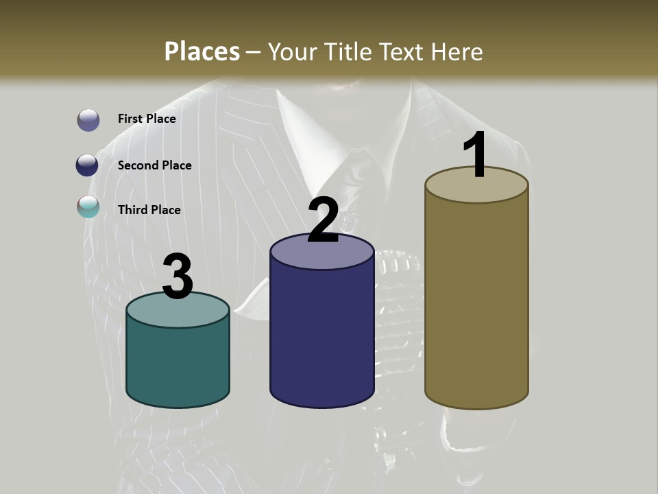 Suit Rich Male PowerPoint Template