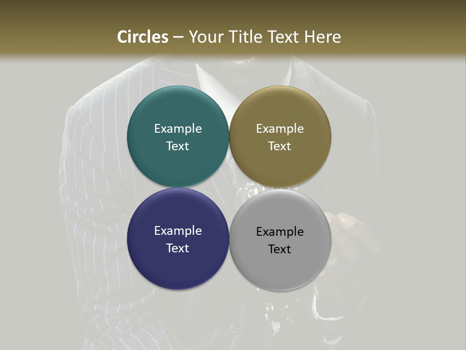 Suit Rich Male PowerPoint Template