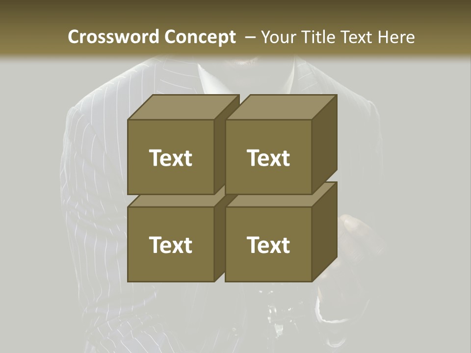 Suit Rich Male PowerPoint Template