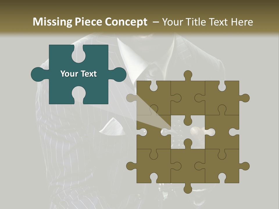 Suit Rich Male PowerPoint Template