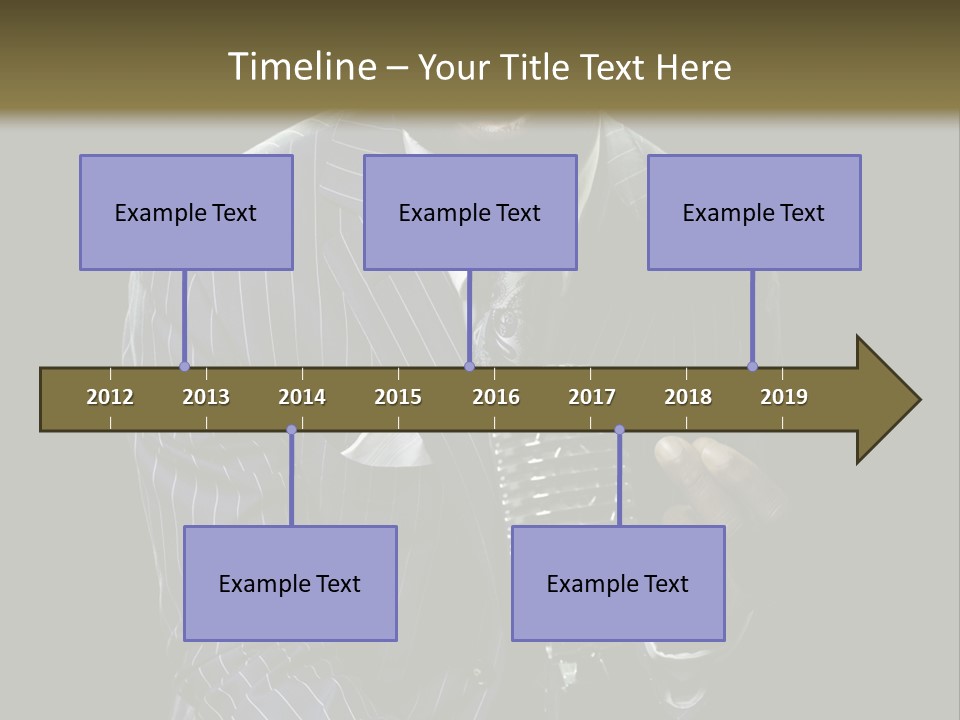 Suit Rich Male PowerPoint Template
