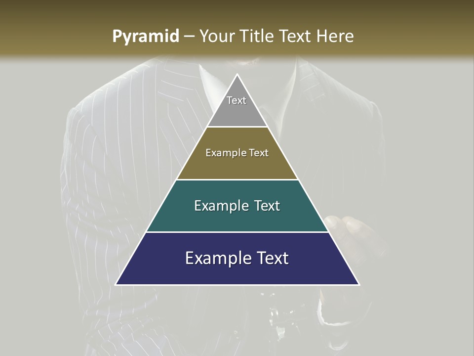 Suit Rich Male PowerPoint Template