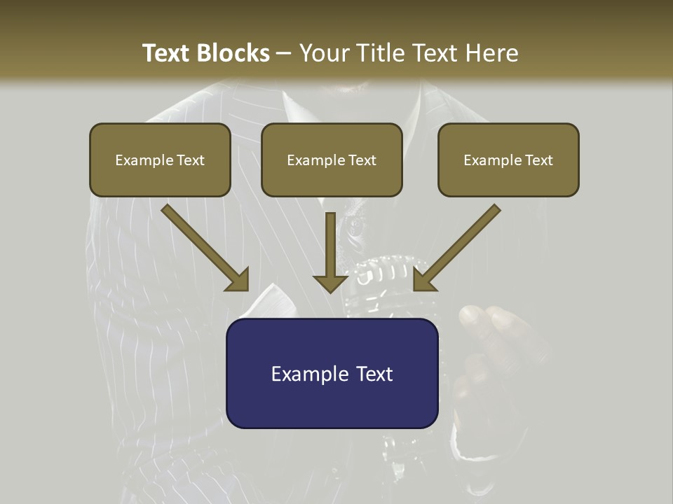 Suit Rich Male PowerPoint Template