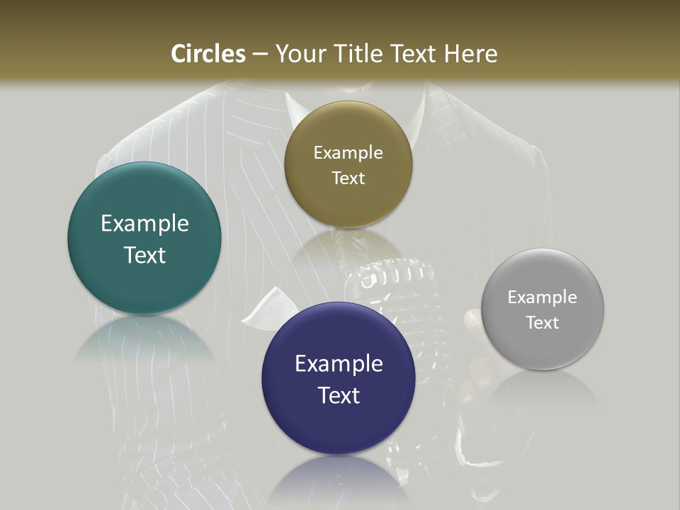 Suit Rich Male PowerPoint Template