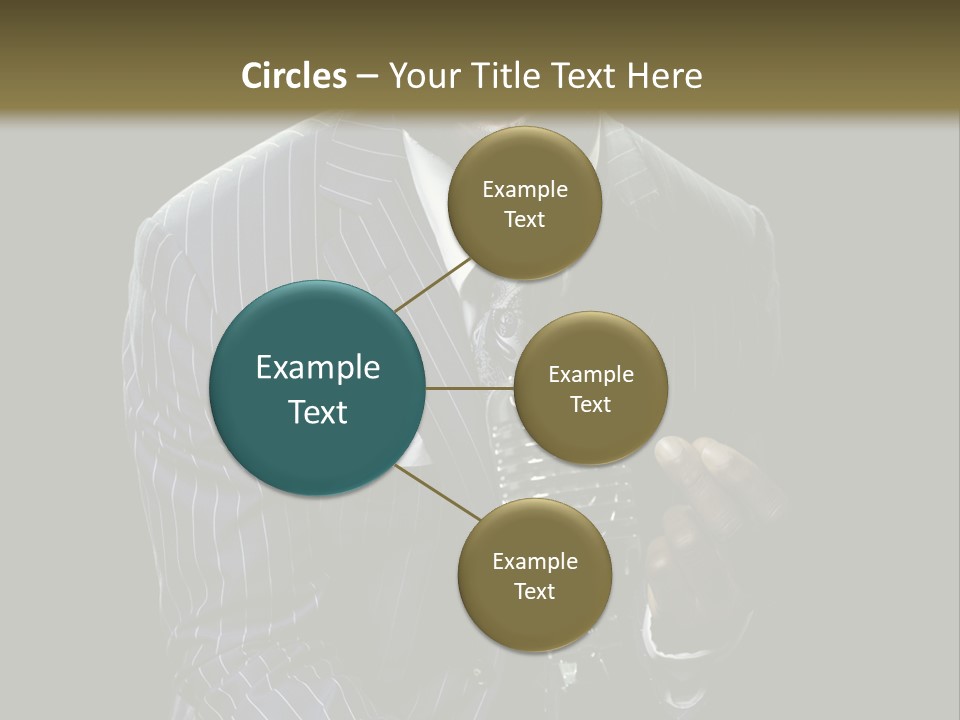 Suit Rich Male PowerPoint Template