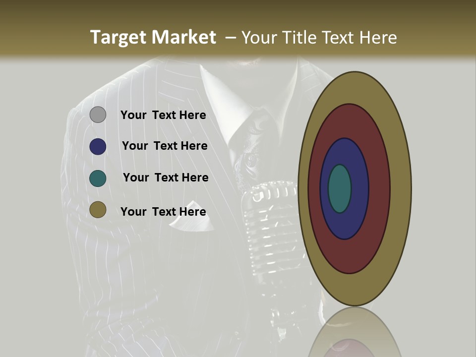 Suit Rich Male PowerPoint Template