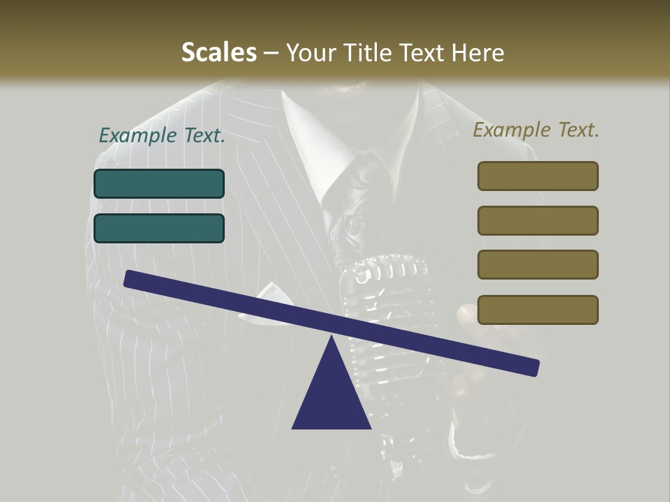 Suit Rich Male PowerPoint Template