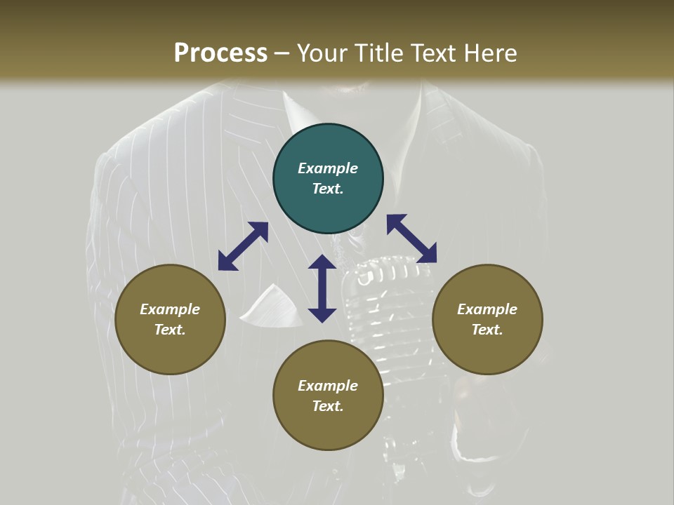 Suit Rich Male PowerPoint Template