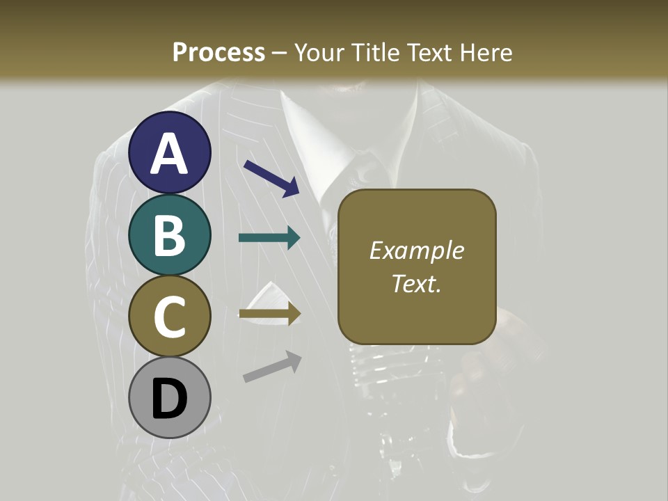 Suit Rich Male PowerPoint Template