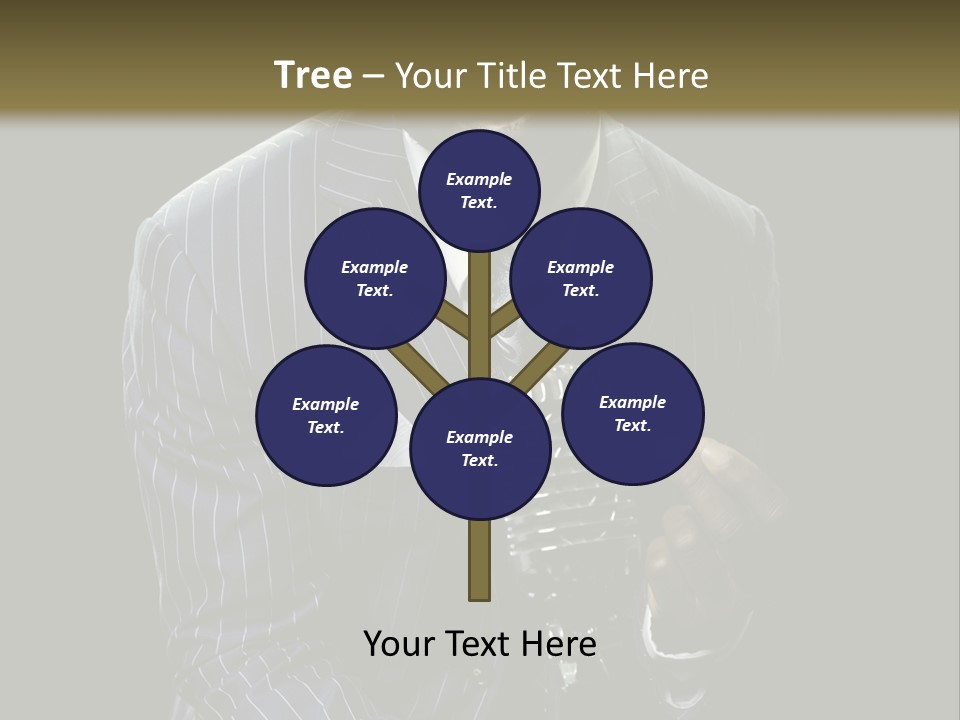 Suit Rich Male PowerPoint Template