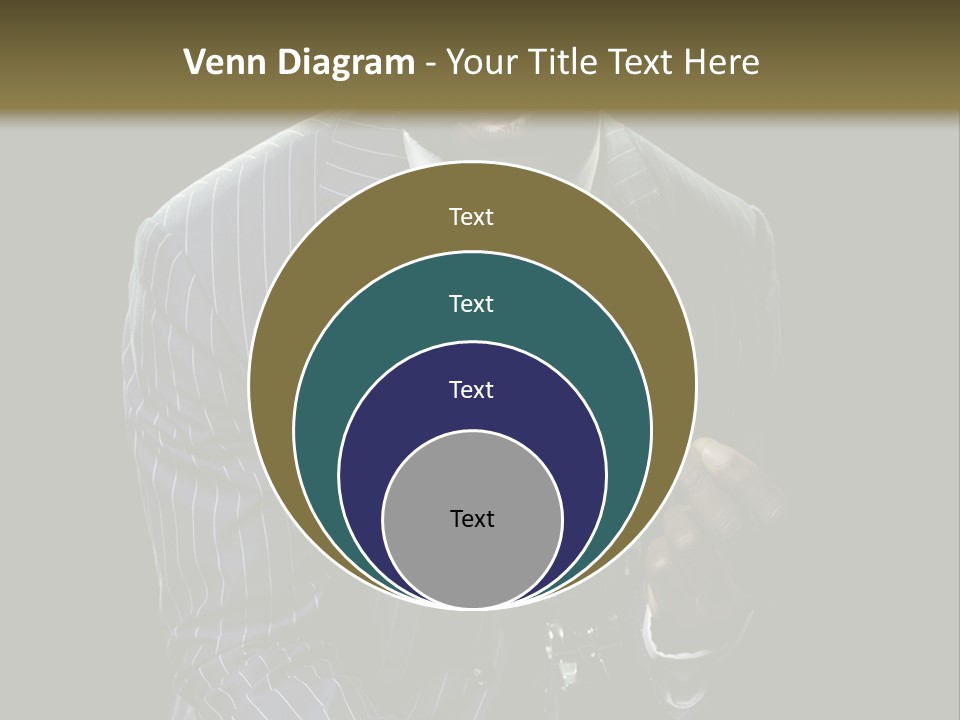 Suit Rich Male PowerPoint Template