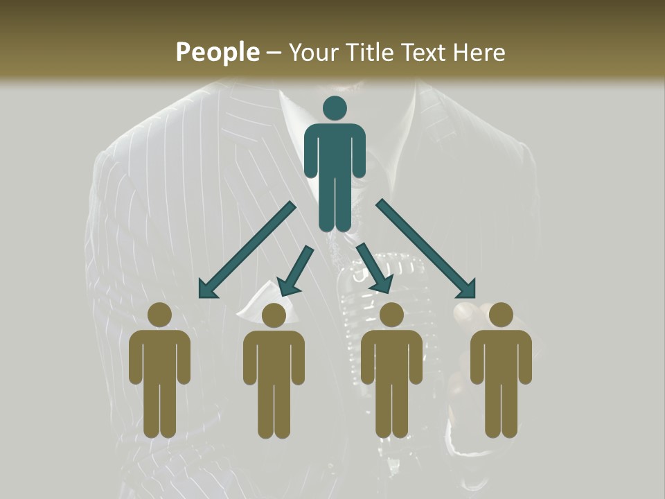 Suit Rich Male PowerPoint Template