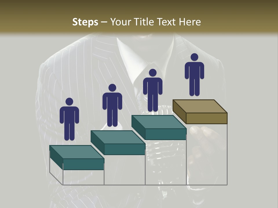 Suit Rich Male PowerPoint Template