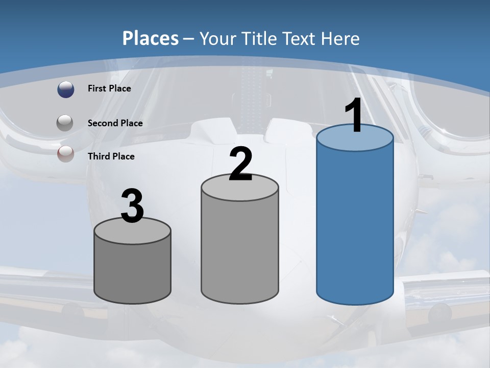 Freedom Aviation Fuselage PowerPoint Template