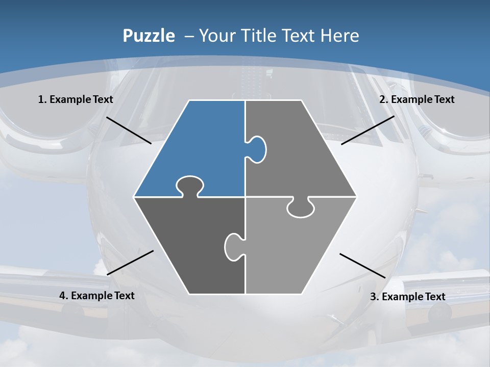 Freedom Aviation Fuselage PowerPoint Template