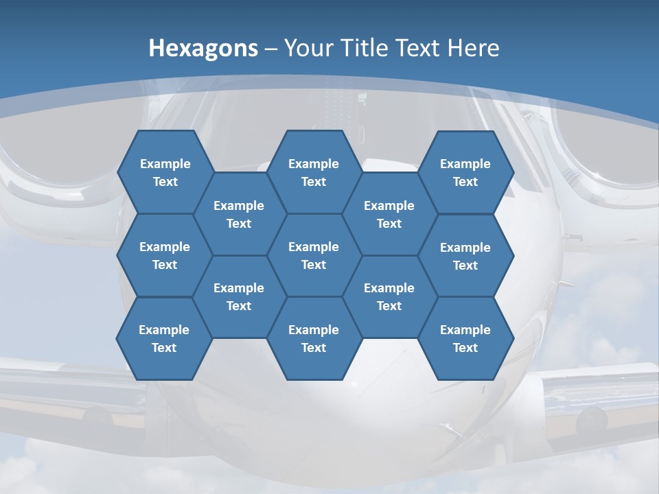 Freedom Aviation Fuselage PowerPoint Template