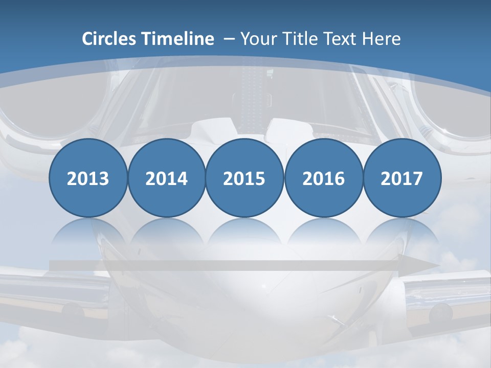 Freedom Aviation Fuselage PowerPoint Template