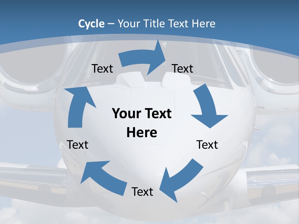 Freedom Aviation Fuselage PowerPoint Template