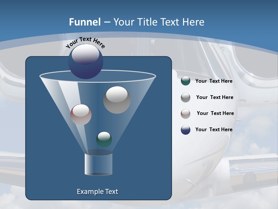 Freedom Aviation Fuselage PowerPoint Template