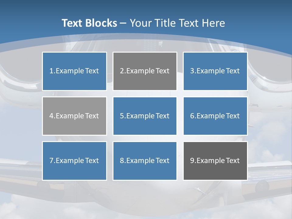 Freedom Aviation Fuselage PowerPoint Template