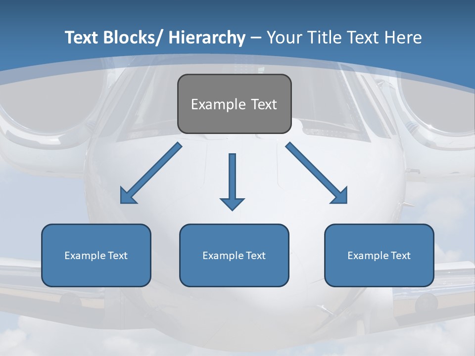 Freedom Aviation Fuselage PowerPoint Template