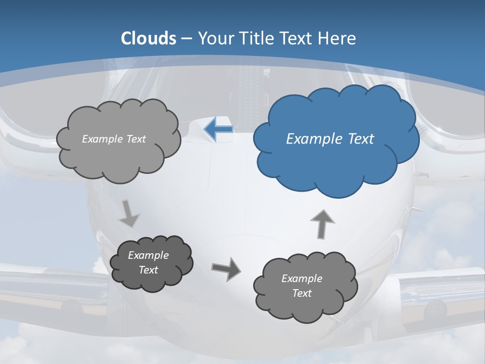 Freedom Aviation Fuselage PowerPoint Template