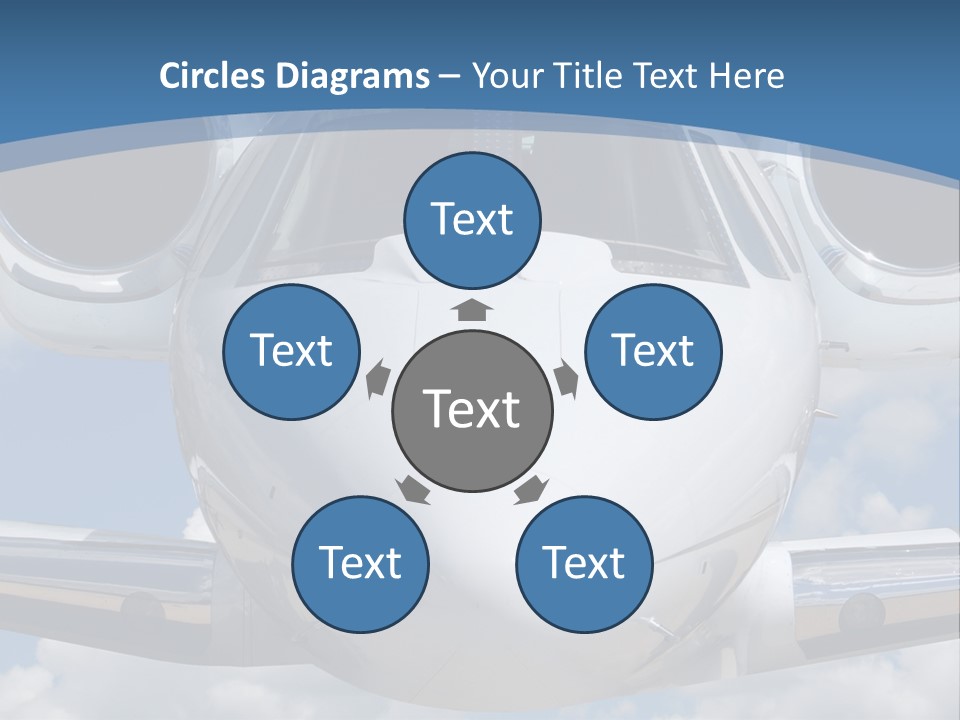 Freedom Aviation Fuselage PowerPoint Template