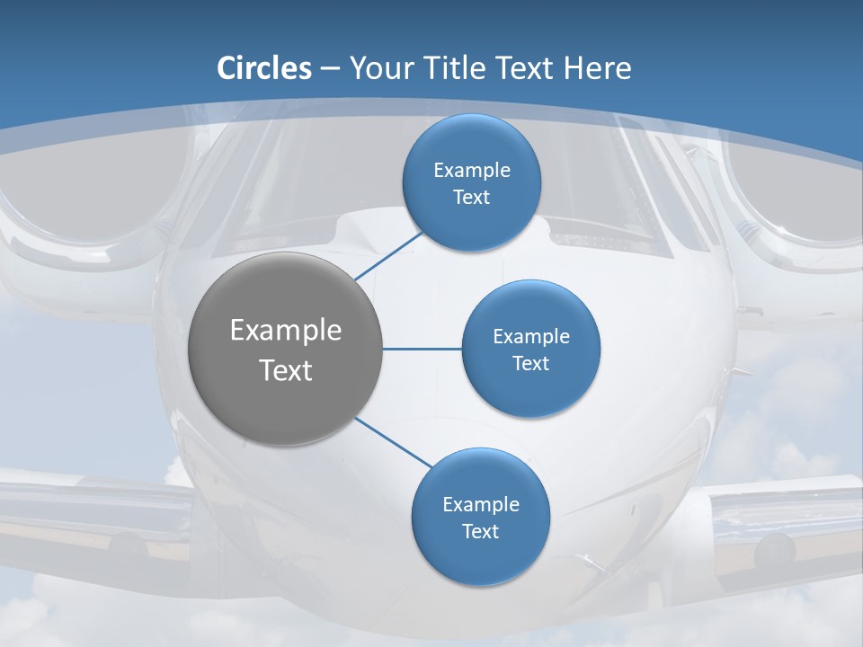 Freedom Aviation Fuselage PowerPoint Template