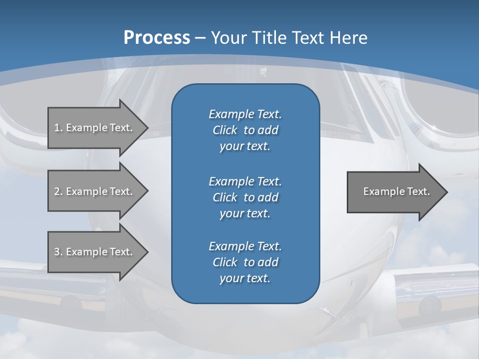 Freedom Aviation Fuselage PowerPoint Template