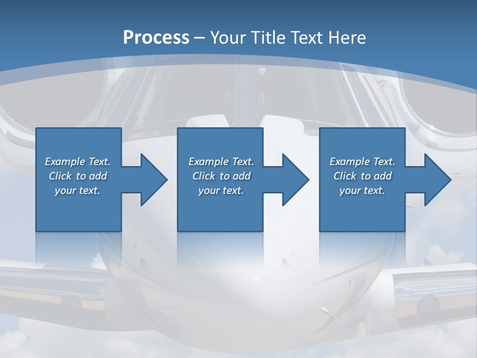 Freedom Aviation Fuselage PowerPoint Template