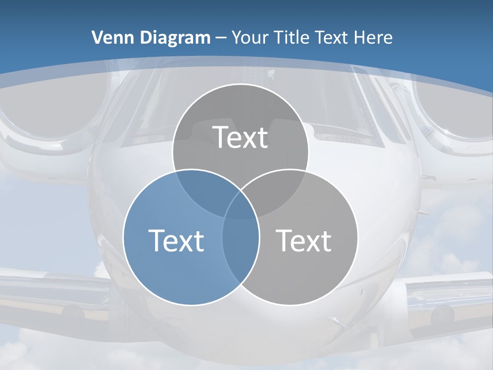Freedom Aviation Fuselage PowerPoint Template