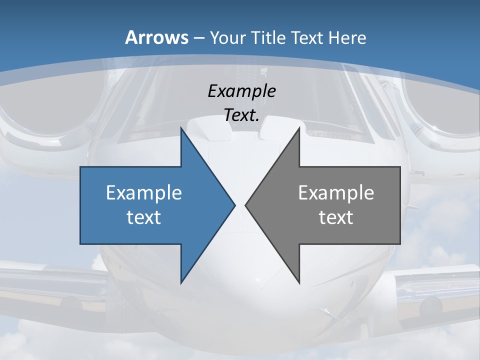 Freedom Aviation Fuselage PowerPoint Template