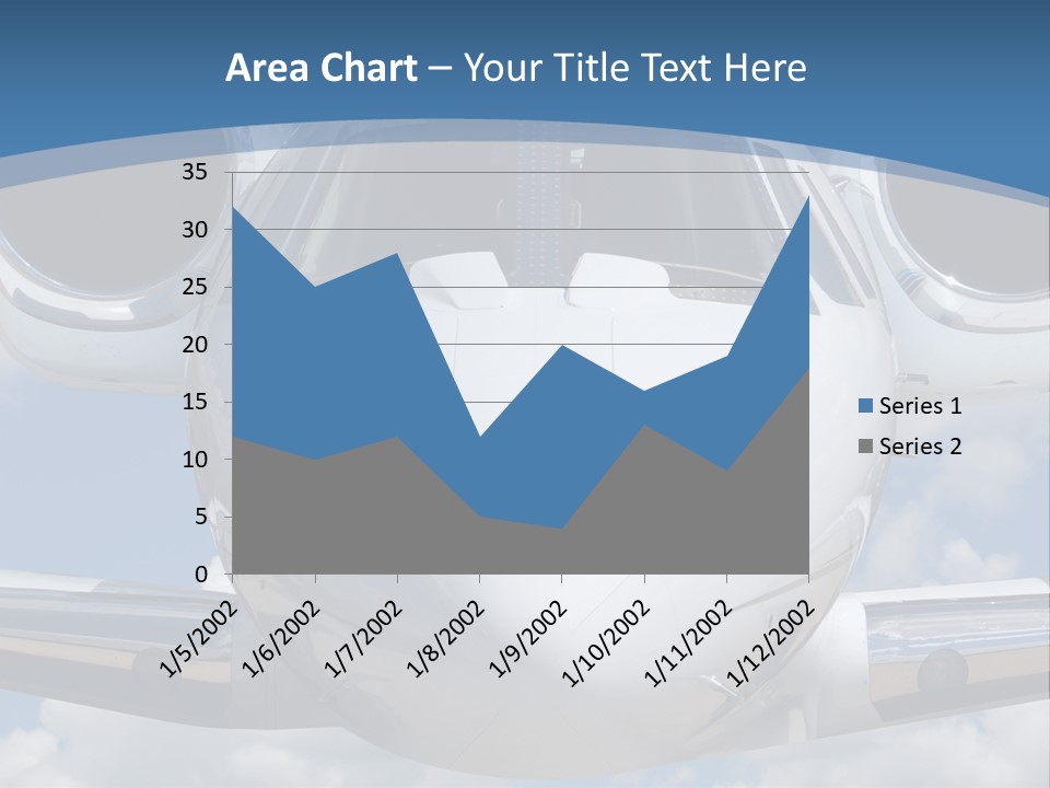 Freedom Aviation Fuselage PowerPoint Template