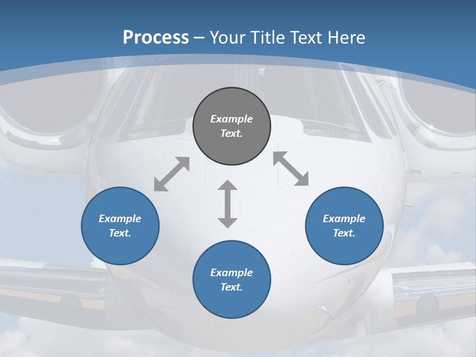 Freedom Aviation Fuselage PowerPoint Template