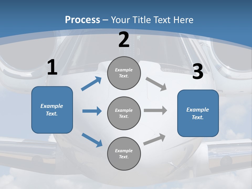 Freedom Aviation Fuselage PowerPoint Template