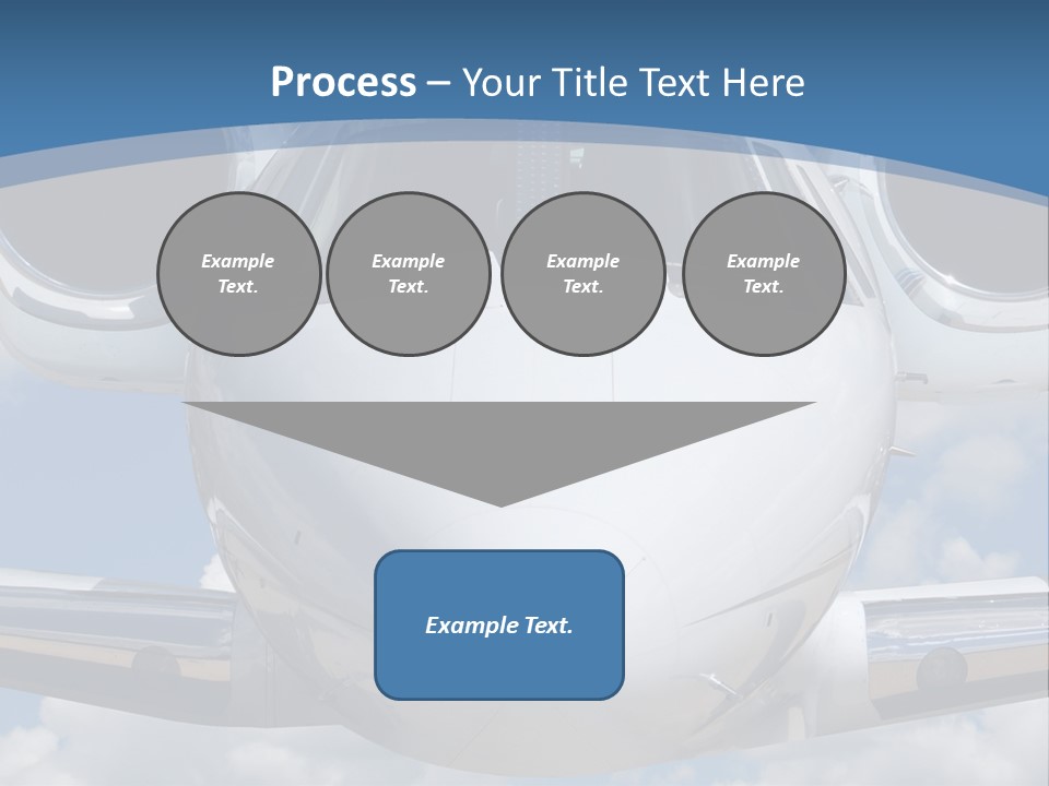 Freedom Aviation Fuselage PowerPoint Template
