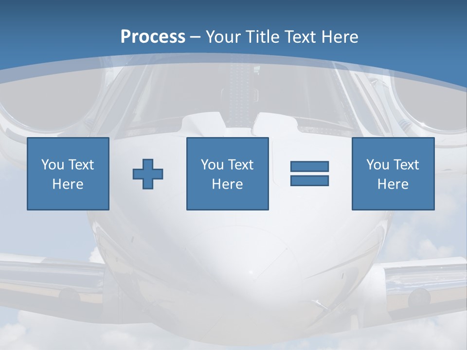 Freedom Aviation Fuselage PowerPoint Template