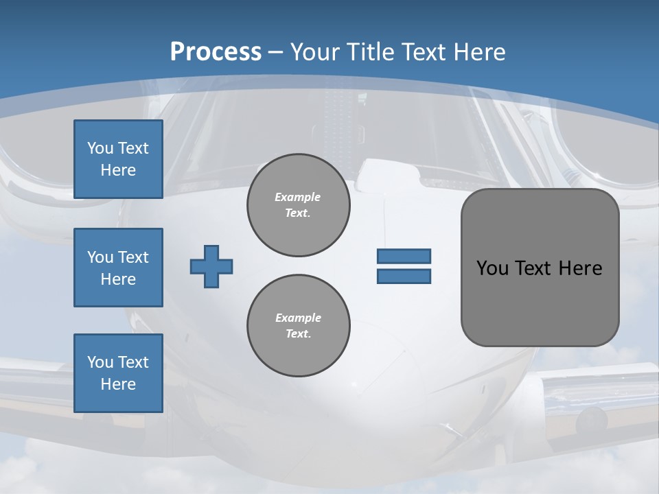Freedom Aviation Fuselage PowerPoint Template