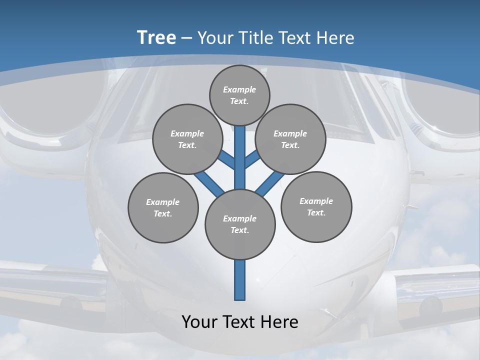 Freedom Aviation Fuselage PowerPoint Template
