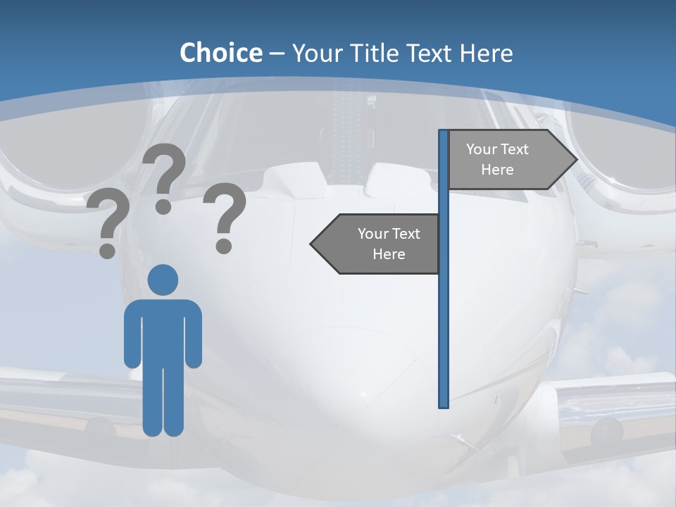 Freedom Aviation Fuselage PowerPoint Template