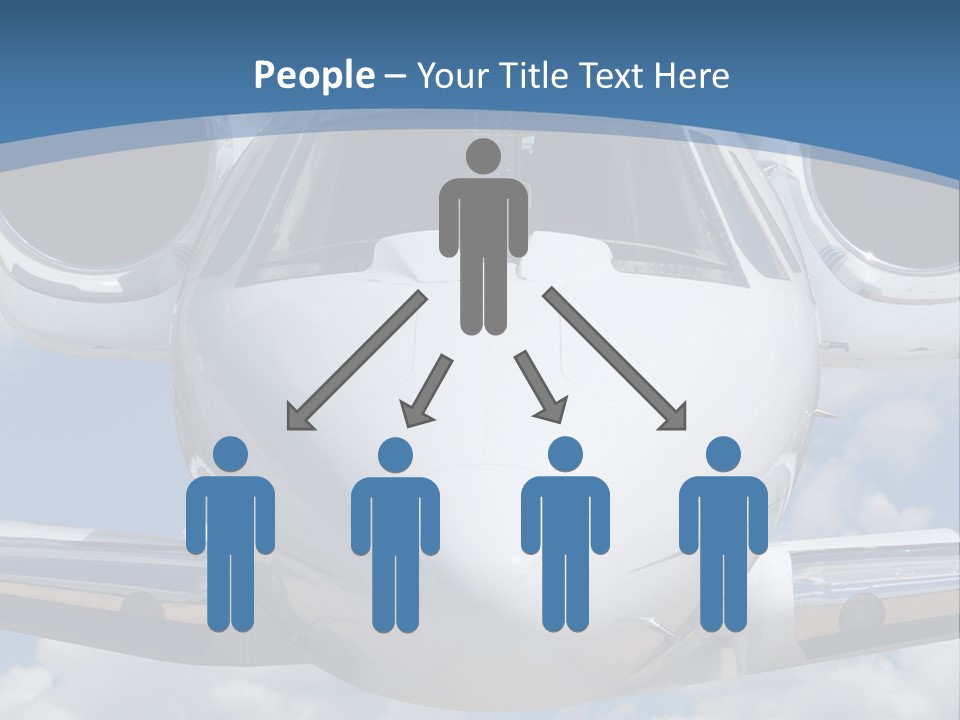 Freedom Aviation Fuselage PowerPoint Template