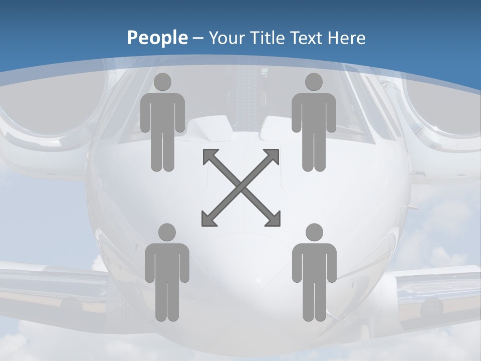 Freedom Aviation Fuselage PowerPoint Template