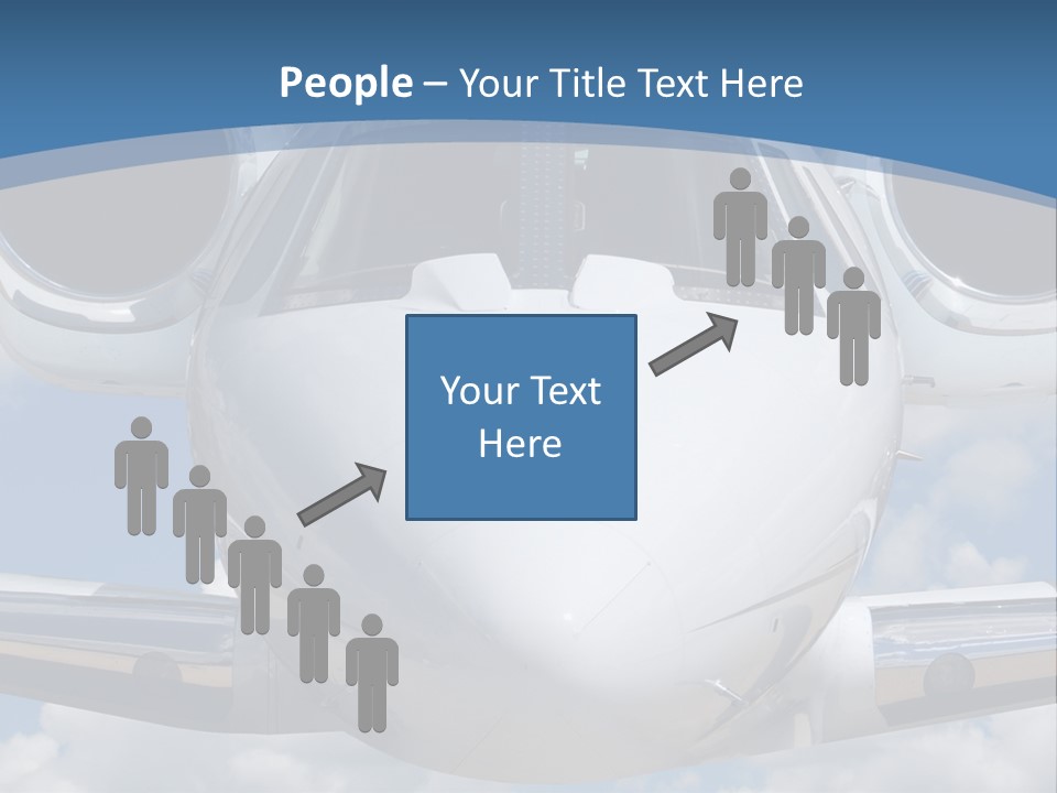 Freedom Aviation Fuselage PowerPoint Template