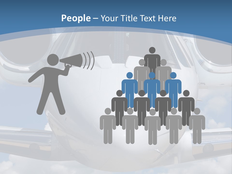 Freedom Aviation Fuselage PowerPoint Template