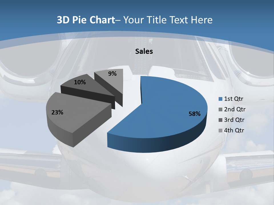 Freedom Aviation Fuselage PowerPoint Template
