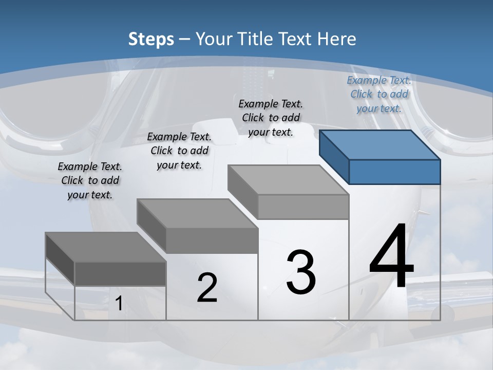 Freedom Aviation Fuselage PowerPoint Template